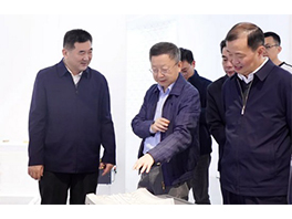 湖北省經(jīng)信廳黨組書記、廳長朱萬奎調(diào)研華工科技